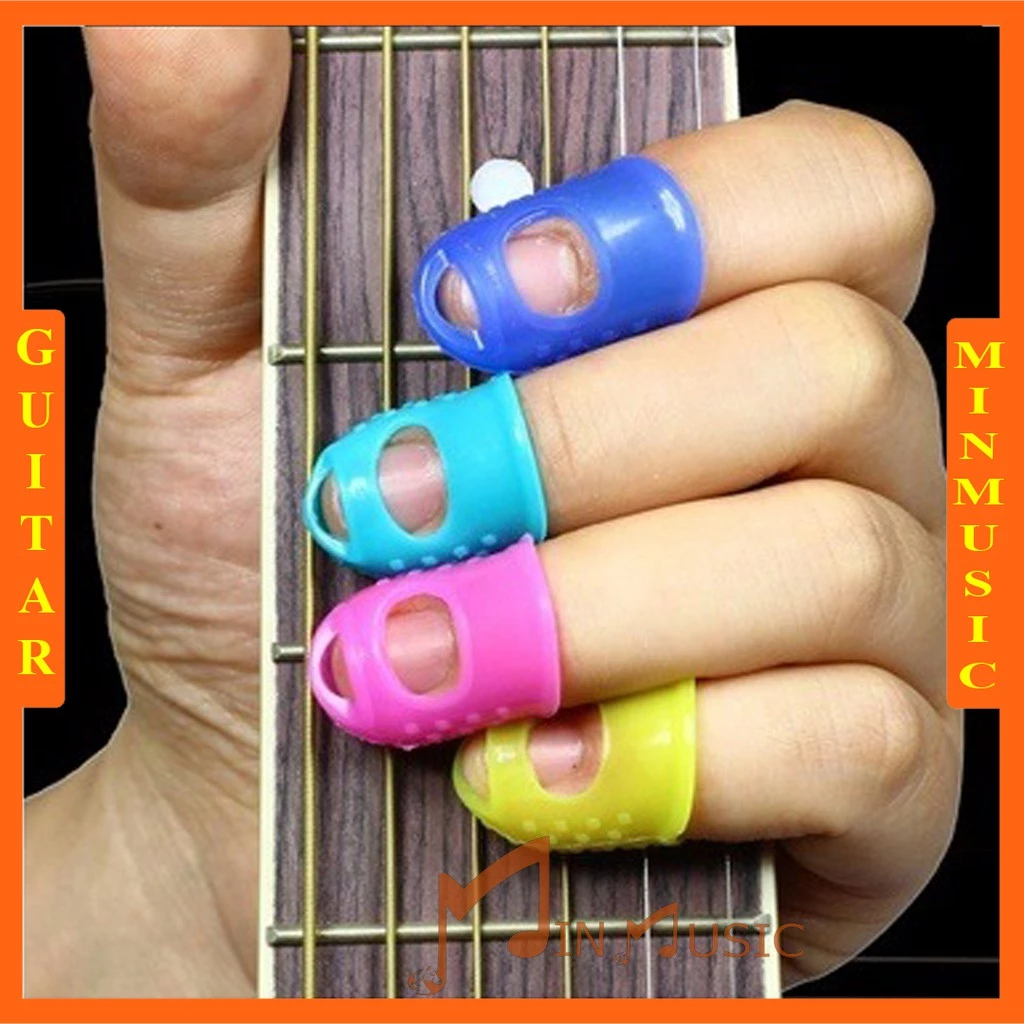 Bọc ngón tay khi chơi đàn guitar I Bộ Bảo Vệ Ngón Tay Cho Người Chơi Đàn Guitar Bộ 4 Móng Loại Tốt