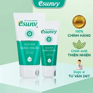 Sữa Rửa Mặt Esunvy Thành Phần Tự Nhiên Giúp Kiểm Soát Bã Nhờn Sạch Mụn Dùng Cho Mọi Loại Da Tuýp 50g - 150g