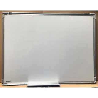 Bảng từ trắng kẻ ô ly rèn chữ KT: 600 x 800 mm - hãng phân phối