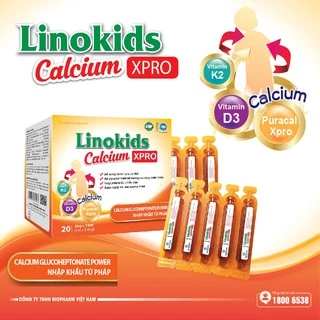 Linokids Calcium Xpro - Bổ sung canxi, vitamin D3