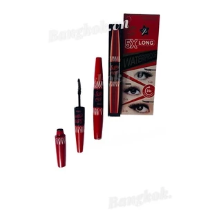 Chuốt Mi 2 Đầu Sivanna Super Model 5X Long Waterproof Mascara