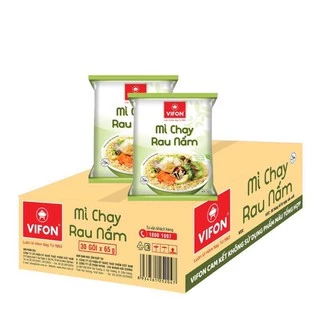 THÙNG 30 GÓI MÌ CHAY RAU NẤM VIFON