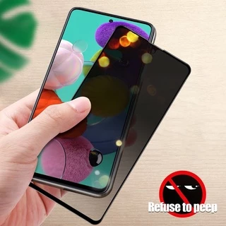 Kính cường lực bảo mật Samsung Galaxy A05s A15 A25 A35 A55 A04s A04e A14 A24 A34 A54 A7 A8 A6 J4 J6 J8 S21 S22 S23 S24 Plus FE 2018 Note 20 10 S10 Lite Bảo vệ màn hình chống gián điệp