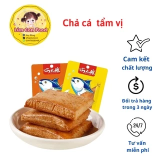 Chả cá ❤freeship❤ Chả cá tẩm vị ăn liền - LÙN CON FOOD