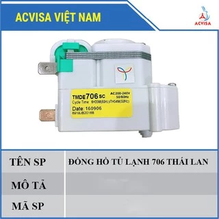 Đồng Hồ Thời Gian (Timer) Tủ Lạnh  - Rơ Le Thời Gian Tủ Lạnh 603/704/706 - Đồng Hồ Tủ Quầy 802B