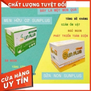 Sữa non và men sống hữu cơ Sunplus