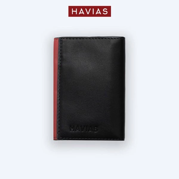 ECLIPSE HAVIAS ví đứng mini nam nữ da bò Mastrotto Ý nhập khẩu
