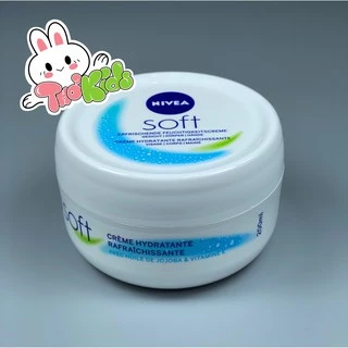 Kem Nẻ Dưỡng Ẩm Nivea Soft 200ml và 375ml - Hàng Nội Địa Đức