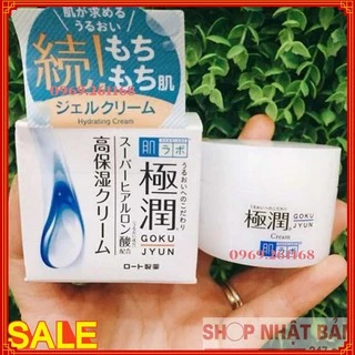 (Mẫu 2020) Kem dưỡng ẩm trắng da Hada Labo Gokujyun Super Hyaluronic Cream 50G nội địa Nhật