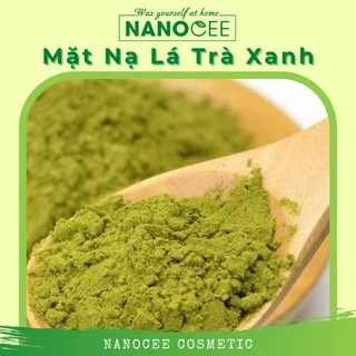 Mặt Nạ Trà Xanh Matcha Handmade - Giảm Mụn Ẩn & Trẻ Hóa - NANOCEE COSMETIC