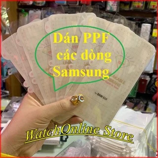 Miếng Dán PPF chống trầy xước cho samsung s20 / s20 untra / note 8 / note 9 / s8 /s9 / s9+ / s10