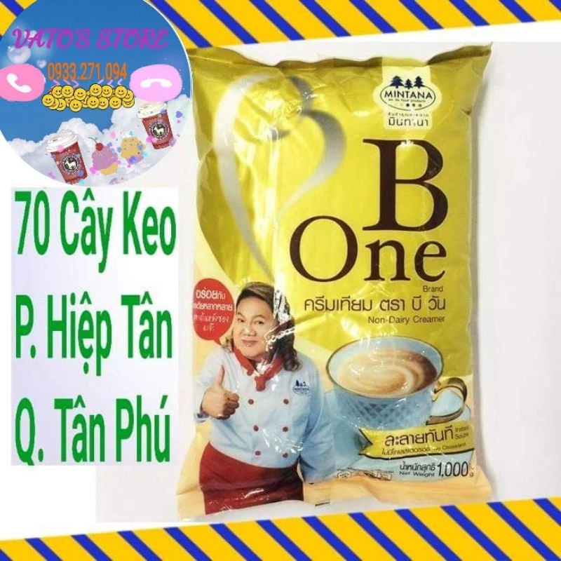 Bột sữa béo B-One Thái Lan / Bột kem béo B One 1kg