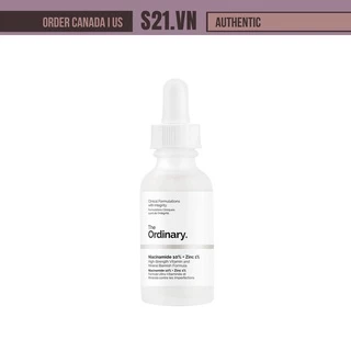 [Bản Canada] Tinh Chất Sáng Da Mờ Thâm The Ordinary Niacinamide 10% + Zinc 1%