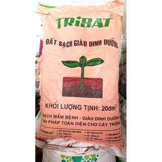 Đất sạch hữu cơ Tribat giàu dinh dưỡng 20dm3