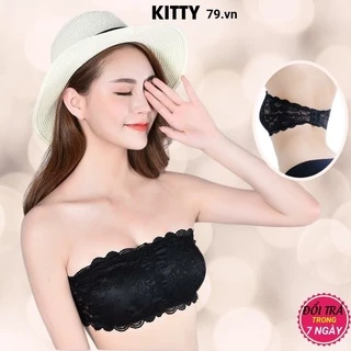 Áo Bra Ren Cúp Ngang , Áo Lót Ren Mới Cực Đẹp KT008