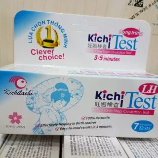 Que thử rụng trứng Kichi Test (hộp 7 que)