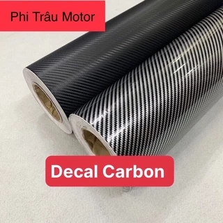 Decal Carbon Dán Xe, Đề can Cacbon Bóng , Mờ Dán Xe Máy, Oto, Kính và Nhiều vật Dụng