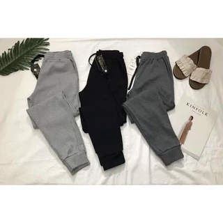 Bigsize  Quần Jogger len tăm cao cấp(cực dày dặn,co dãn tốt)