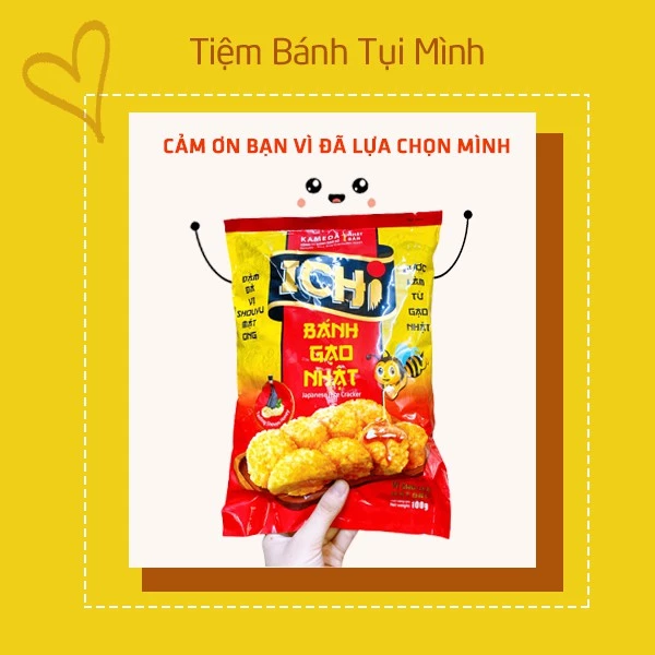 Bánh gạo Nhật Ichi 100g