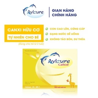 Combo 3 hộp Avisure calkid - Canxi hữu cờ cho bé