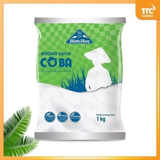 (Hàng sẵn) ĐƯỜNG SẠCH CÔ BA BIÊN HÒA GÓI 1KG