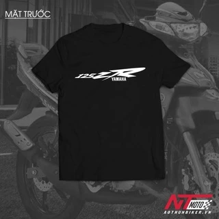 Áo Thun Biker - Yamaha 125ZR YAZ Unisex Nam Nữ tay ngắn có Big Size Cho (40kg-110kg)