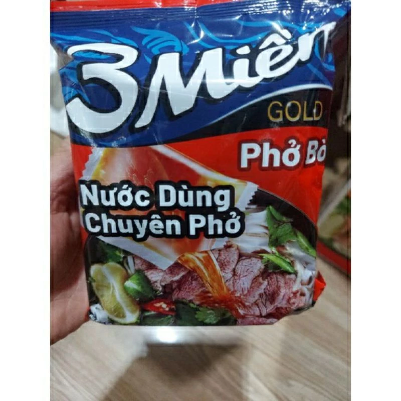 5 gói phở bò ba miền 75g