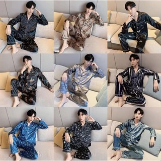 Đồ Ngủ Nam Mặc Nhà Màu Trơn Bộ Pijama Nam Bigbang Luxury Chất Siêu Đẹp