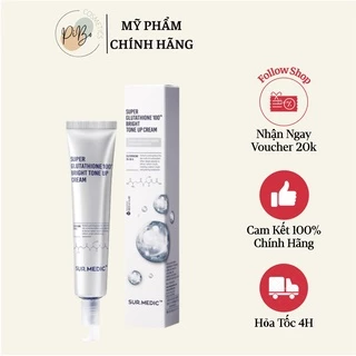 Kem Face Sur.Medic Super Glutathione Tone Up Cream Giúp Trắng Da Hiệu Quả - 40ml