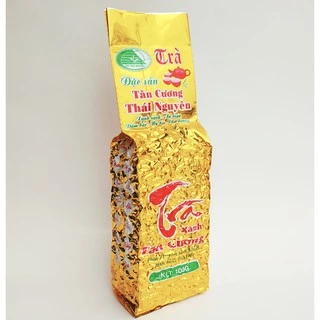 Trà xanh Tân Cương Thái Nguyên gói 100g