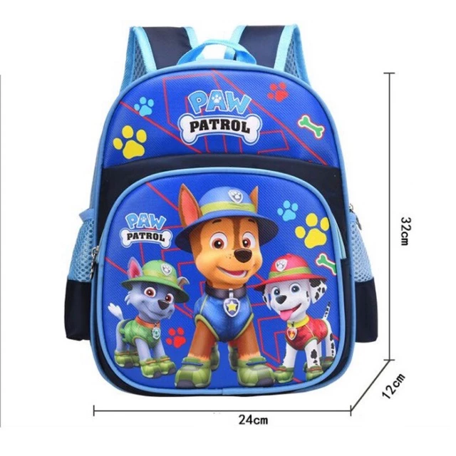 Balo Ba lô đội chó cứu hộ bé trai Paw Patrol siêu nhẹ cho bé học mầm non 2-6 tuổi