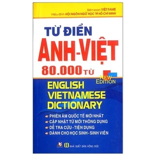 Sách - Từ Điển Anh - Việt 80.000 Từ (VLA)