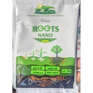 Phân bón hữu cơ ROOT Nano 30g. Kích rễ, nuôi rễ, xanh lá mập thân