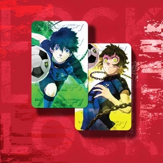 [ PHOTOCARD ] Thẻ Card Bo Góc Anime Blue Lock - Giấy Bìa Cứng - Có Màng Cán