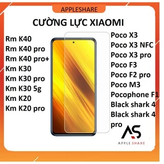 Kính cường lực Xiaomi Redmi K40 pro/ K30 pro/ K20 pro/Poco X3 pro/X3 nfc/F3/M3/F2/ F1/C65/ C40/ M4/X4/F4/ gaming