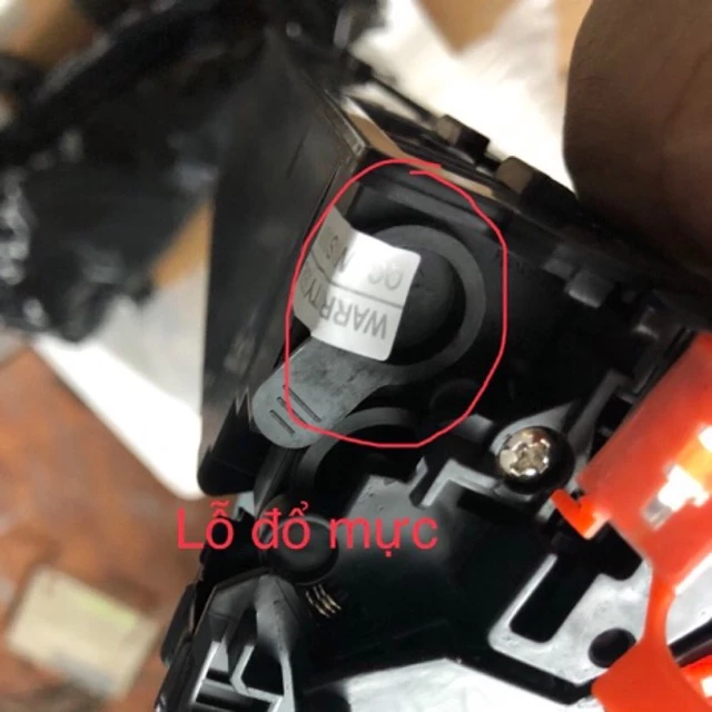 Hộp mực 83A/337A có lỗ đổ mực , mực thải bên ngoài LBP151dw,MF241d,MF244,MF215,MF221d,MF230,HPM125a.