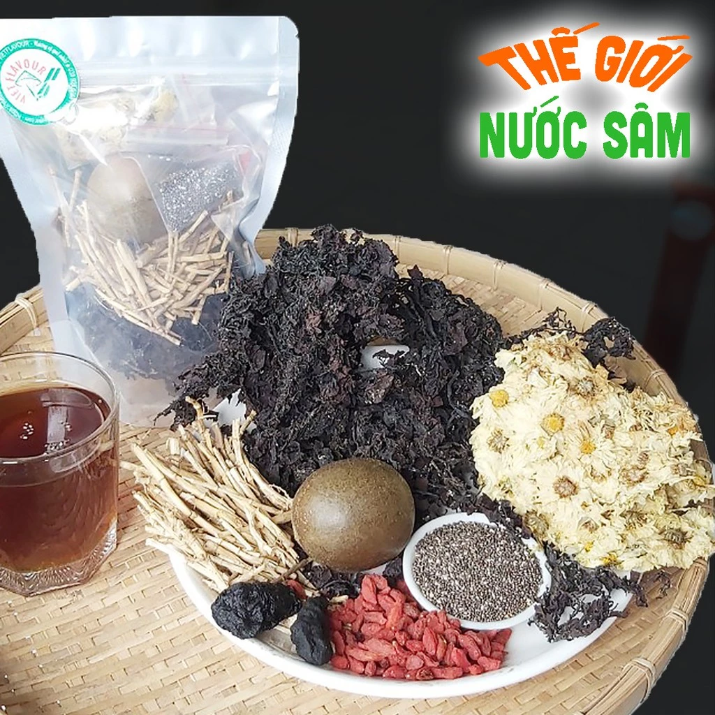 Sâm rong biển bông cúc gói nấu 5l nước - THẾ GIỚI NƯỚC SÂM