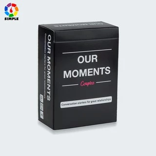 Our Moments Board Games Set 100 thẻ bài Khoảnh khắc yêu thương độc đáo