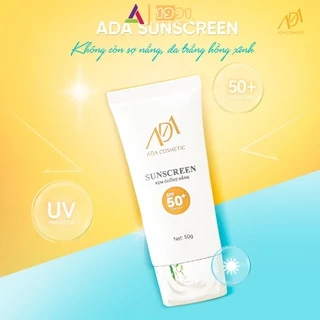 Kem chống nắng ADA Cosmetic Sunscreen SPF50+ PA+++bảo vệ khỏi tia UV, ngăn ngừa lão hóa