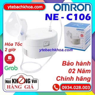 [MẪU MỚI] MÁY XÔNG MŨI HỌNG OMRON C106 - BẢO HÀNH CHÍNH HÃNG 02 NĂM