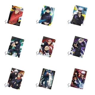  Ảnh card bo góc in hình JUJUTSU KAISEN Chú Thuật Hồi Chiến thẻ bo viền 5*8cm anime chibi sưu tầm mẫu 1