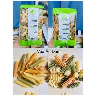 NUI XOẮN VÀ NUI ỐNG RAU CỦ HỮU CƠ BIOITALIA