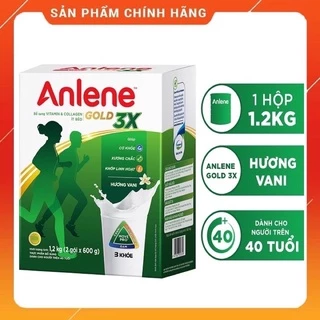 Sữa bột Anlene gold movepro hương vanilla hộp 1,2kg( date mới- có ship hỏa tốc HCM)