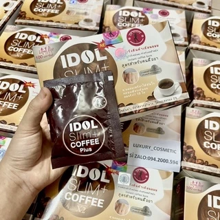 (Giá Sỉ 3 Hộp 1 Liệu Trình)giảm cân CAFE IDOL SLIM + coffee giảm 3-5kg sau 10 ngày