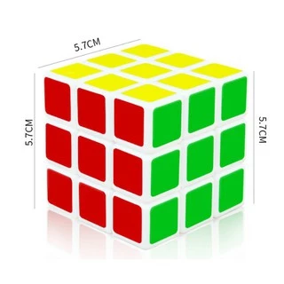 Đồ Chơi Phát Triển Kỹ Năng Rubik 3x3x3 Cao Cấp Đẹp, Xoay Trơn, Không Rít, Độ Bền Cao