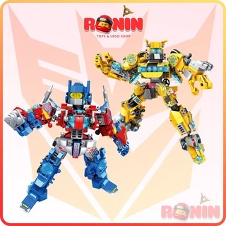 [🔥MUA 2 TẶNG 1🔥] Bộ Đồ Chơi Lắp Ráp Robot Transformers : Robot Biến Hình 4in1