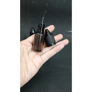 Chai nhựa đen ghi 10ml đựng mực xăm