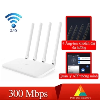 XM Router xiaom! 4C Bộ phát wifi 4 Râu Router R4CM