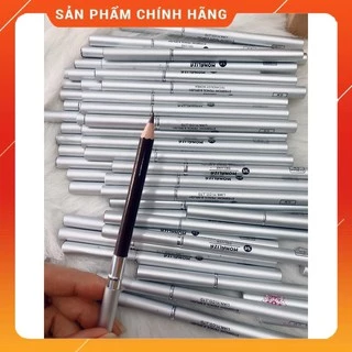 😍 GIÁ RẺ 🥰 Chì Monaliza kẻ chân mày mắt sắc nét chất sáp mềm bền màu cho học viên dễ vẽ make up, chì sắt khung inox xám.