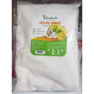 Gói 1kg Cơm Dừa Sấy Khô(mịn) Nguyên Chất làm bánh keto